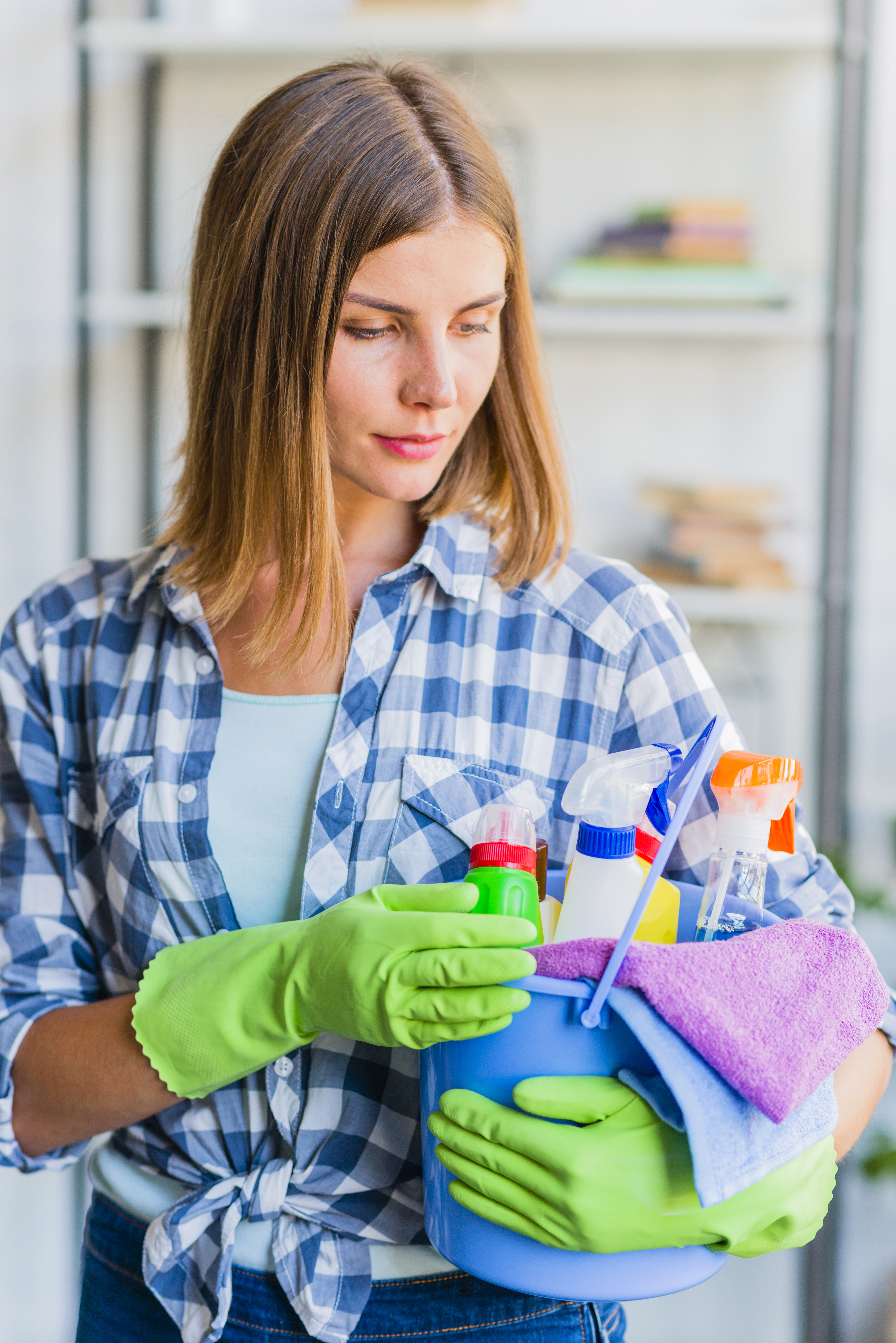 Professionnelle du nettoyage